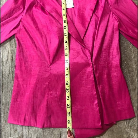 Chetta B Melanie Lyne Size 4 XS Floral Accent Top - Picture 9 of 9